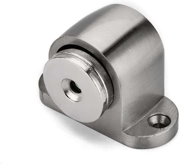 Magnetic Door Stop - Compact Metal Door Stopper Magnet Stainless Steel, style1-magnetic