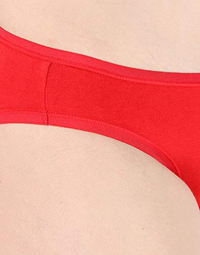 Image of Amante Solid Low Rise Cotton Bikini Panty Pack(Pack of 3)