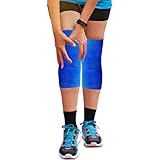 Ice Pack Ice Tape, Self Sticking Bandage Wrap （No Refrigeration Needed）Ice Wrap Instant Cold Compress Compression Tape Wrap, Athletic Muscle Tape, Athletic Tape for Pain and Swelling: Blue