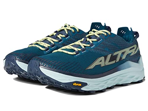 ALTRA Women's AL0A548D Mont Blanc Trail Running Shoe, Deep Teal - 7 M US