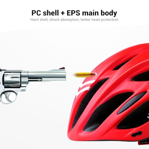 Casque de cyclisme pour adultes hommes femmes avec sécurité EPS