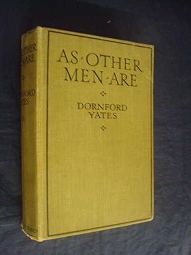 As other men are / Dornford Yates B007GDIQY6 Book Cover