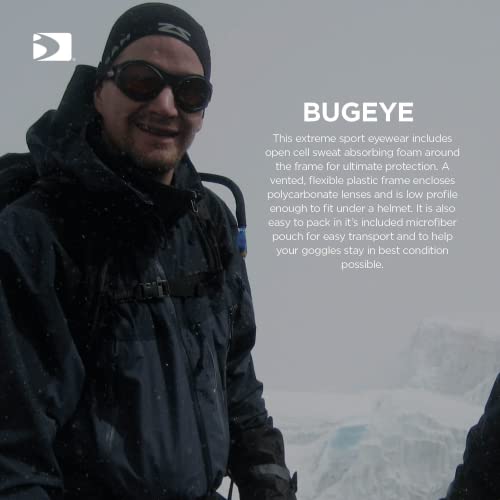 Bobster ® Bugeye, Matte Black Frame, Amber Lens #TOP6