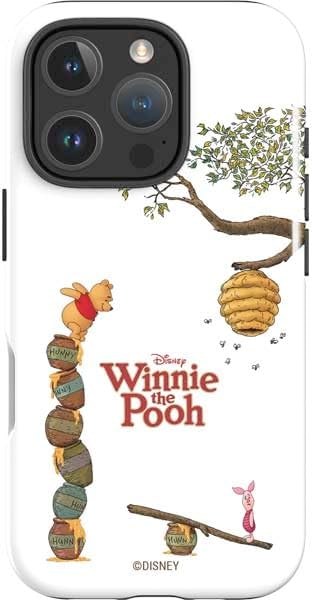 Skinit Impact Phone Case Compatible with iPhone 16 Pro Max - Officially Licensed Disney Winnie The Pooh and Piglet Design