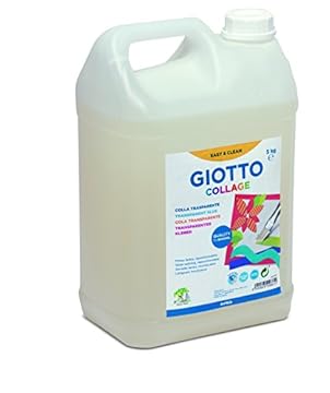 Giotto Collage - Colla Liquida Trasparente, 5 kg