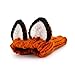 Zoo Snoods Fox Costume - Knit Dog Snood Ear Wrap for Pets, Warm Neck Cover for Halloween and Winter (Small)