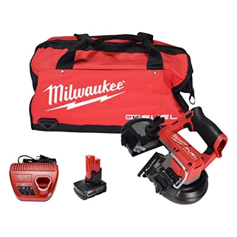 Milwaukee M12 FUEL Cordless Compact Band Saw Kit Cover