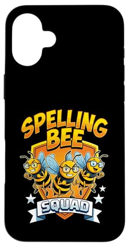 Spelling Bee Squad Cute Bees School Competition Team �X�}�z�P�[�X iPhone 16 Plus �p