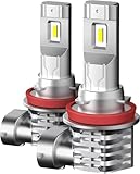 philips h11 ll canadian tire  Mefluctuate Halogen Auto Lampen H11, 55W 300% Helligkeit als Halogenlampen11000LM 6500K Kaltes Weiß,1:1 Mini-Größe, 2 Stück