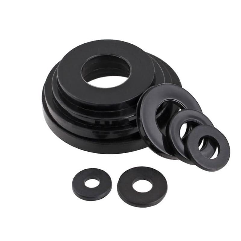 M2-M14 Nylon-Unterlegscheibe, Isolierung, Abstandshalter, flache Unterlegscheibe, Dichtung, Nylonring, Kunststoff-Unterlegscheibe, Schraube, Bolzenmutter M2 M3 M4 M5 M6 M7 M8 M10 – (Außendurchmesser: