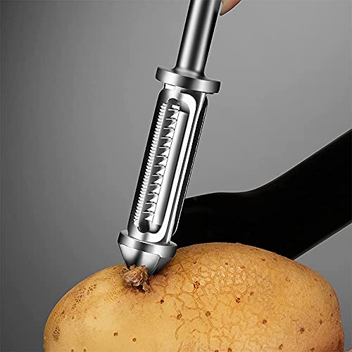 Vegetable Peeler & Fruit Peelers ,Apple Peeler ，Carrot,Potato, Veggie Julienne Peeler, Shredded Carrots, Cucumber Julienne Slicer Vegetable Cutter, Stainless Steel Peeler With Julienne (Silver) #TOP4