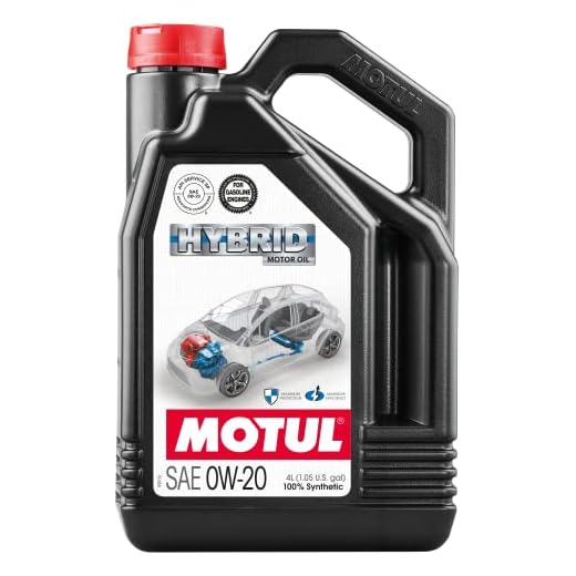 Motul 107142/74 smörjolja hybridmotorer HYBRID 0W20 4L