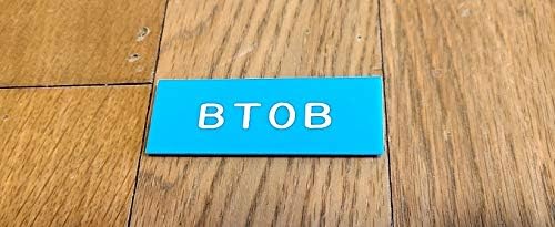 直営ストア Btob ビートゥービー ネームプレート 名札 韓国ユク ソンジェ 水色 直営ストア Btob ビートゥービー ネームプレート 名札 韓国ユク ソンジェ 水色