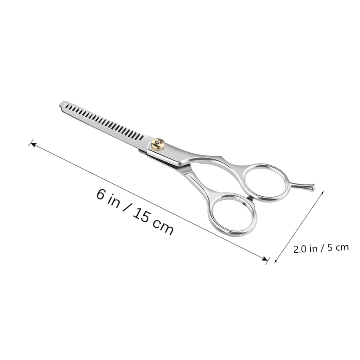 CALLARON Professional Hairdressing Scissor Stainless Steel Hair Cutting Scissors Smooth Handle Hair Trimmer for Salon