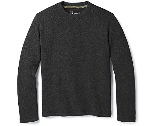 Smartwool Hudson Trail Fleece Crew Sweater Dark Charcoal SM