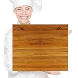 TableCraft Products CBW1830175 Wood Cutting Board, 18' x 30' x 1.75' Butcher's Block,Brown, XX-Large