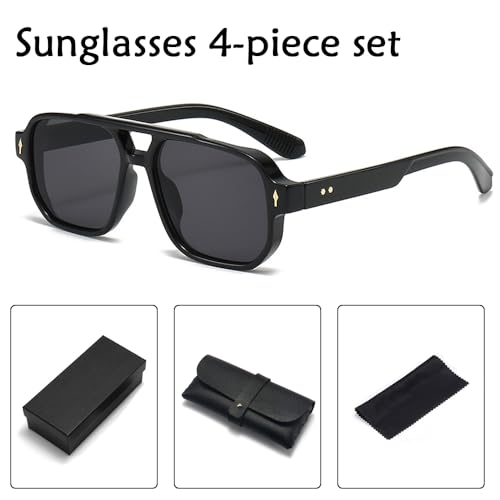 Square Sunglasses, Mens Sunglasses, Polarized Sunglasses Men, Polarized UV Protection Trendy Designer Sun Glasses3