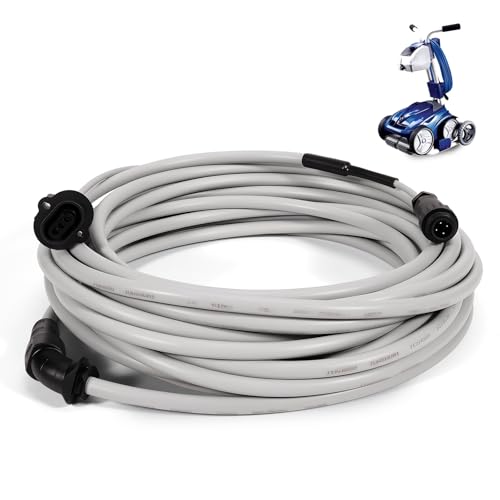 Image of Rendrox R0516800 Floating Cable Kit Compatible with Polaris Sport Robotic Pool Cleaner Series 9300 9350 9400 9450, Replacement for Zodiac Robotic Pool Floating Cable, 60FT