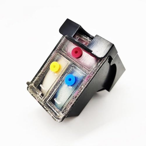 Cartucho de Tinta para Impresora 652xl 652 Compatible con Deskjet Ink Advantage 1115 1118 2135 2136 2138 3635 3636 3835 4535(Color)