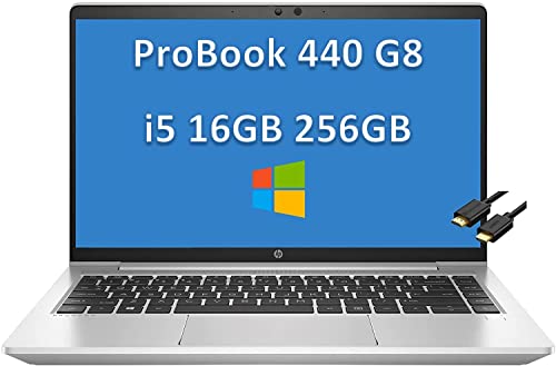 Cheap 2020 HP ProBook 440 G7 14 FHD IPS Business Laptop (Intel Quad-Core i5-10210U, 16GB DDR4 RAM, 256GB M.2 SSD) Backlit, HD Webcam, Type-C, HDMI, RJ-45, Windows 10 Pro + IST HDMI Cable Limited 2020 HP ProBook 440 G7 14 FHD IPS Business Laptop (Intel Quad-Core i5-10210U, 16GB DDR4 RAM, 256GB M.2 SSD) Backlit, HD Webcam, Type-C, HDMI, RJ-45, Windows 10 Pro + IST HDMI Cable
