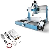 Genmitsu 3030-PROVer MAX CNC Router Machine + Air-Cooled 300W Brush DC Spindle Motor with 0-48V Output Adjustable Switching Power Supply,