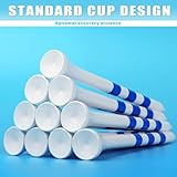 CHAMPKEY Premium Golf Tees 83mm/70mm - Golf Tees with 3 Line Marking System - For Consistent and Long Distance Shots - Image 5
