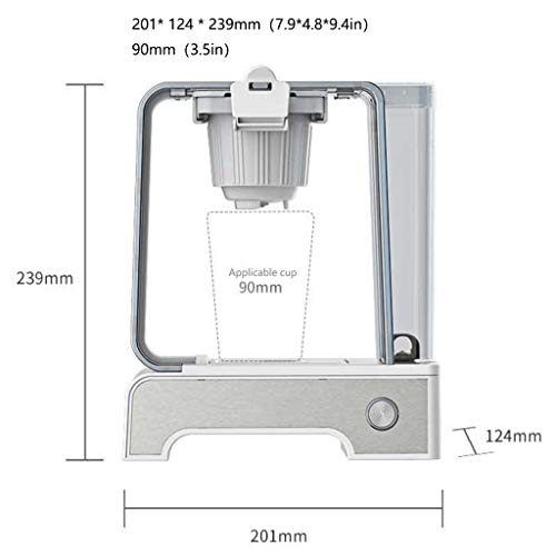 DSDD Kaffeemaschine Simplicity Filterkaffeemaschine Multifunktions-Espressokaffee Kleine Tropfkaffeemaschinen Home… – Bild 3