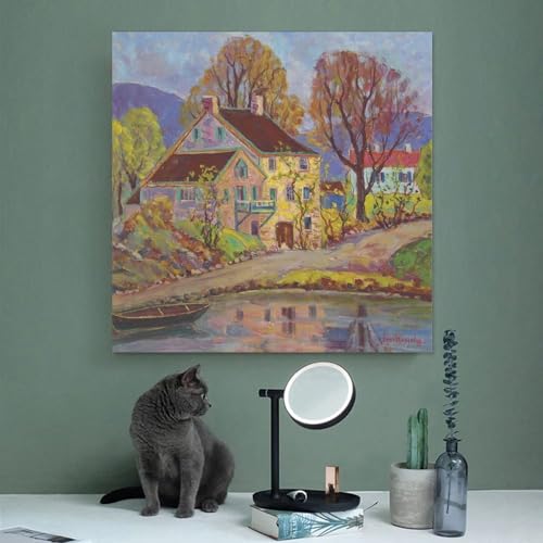 Impression sur toile Coppedge WCYB Reflections 71x71 cm