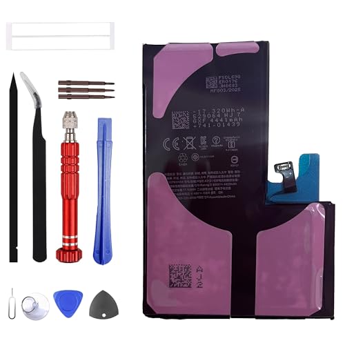 Batterie de rechange compatible avec iPhone 15 Pro Max A3121 incluant outils