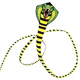 Large Cobra Kite for Adults Kids Boys with Super Long Tail (98 ft), Extra Easy to Fly, Best Huge Kites for The Beach/Kite Party/Field/Park, It Will Dominate The Sky!