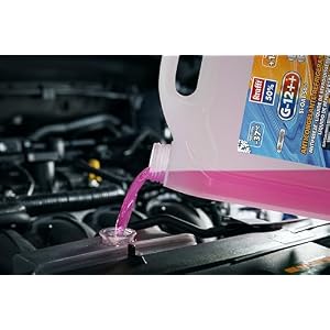 krafft Anticongelante Coche G12+ Orgánico – Protección -37°C / +145°C -5L