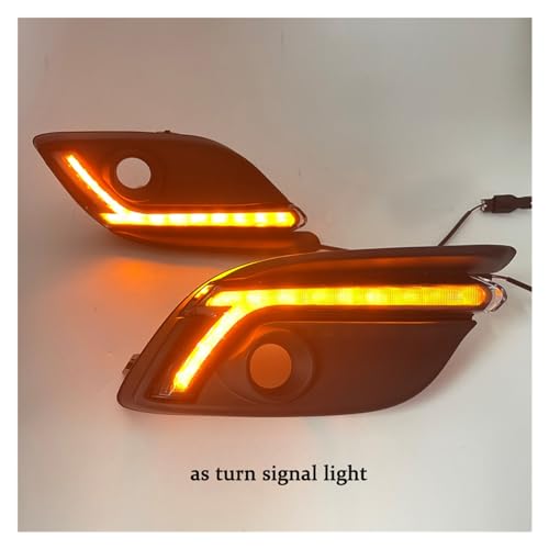 Luces Diurnas LED Mazda 3 para Viajes Seguros con Niebla y Lluvia Intensa 3