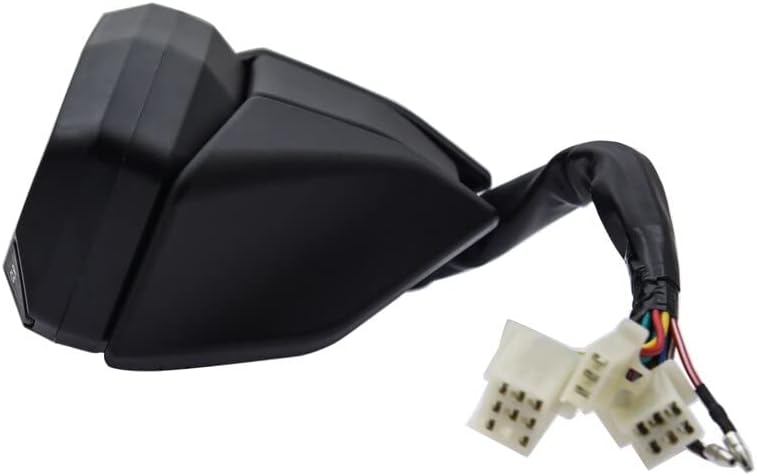 Contagiri Contachilometri Impermeabile Con Retroilluminazione Digitale A LED Per Motocicletta Universale Di Nuovo Stile Per 1,2,4 Cilindri (Color : with Sensor)