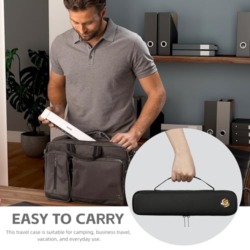 Umbrotiger Scanner Travel Case Compatible with Brother DS-640, DS-740D, DS-720D, DS-940DW, Doxie Go SE Duplex Compact Mobile Document Scanner Storage Bag (Black) - Thumbnail 4