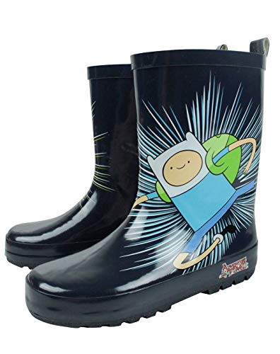 Adventure Time Kids Navy Blue Character Rubber Wellies2