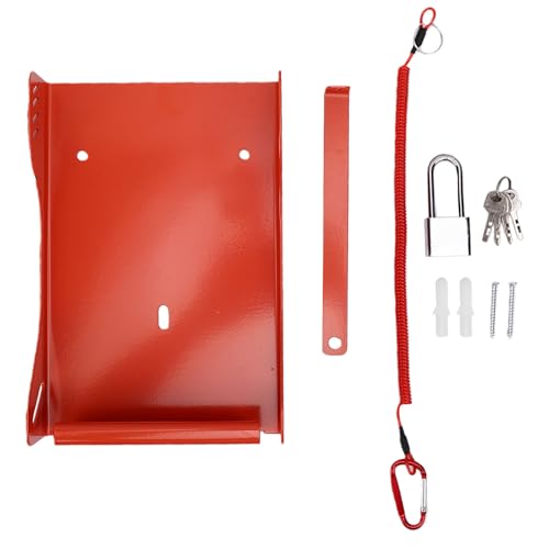 Soporte para Soplador de Hojas SEAFRONT de Pared con Candado para Cobertizo BG56 BG86 6