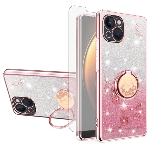 Coque iPhone 13 antichoc scintillante idéale pour vos appels mains libres