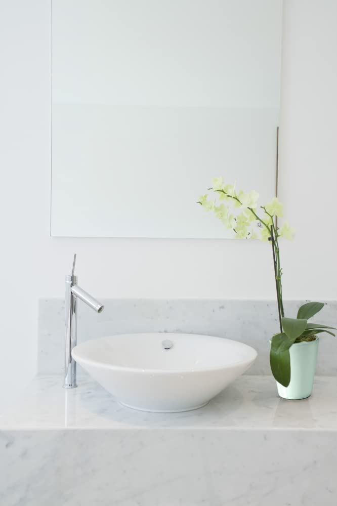 KOTARBAU® 2-częściowy zestaw ceramicznych doniczek z osłonami na orchidee, wysokość 150 mm ⌀ 120 mm, kolor miętowy