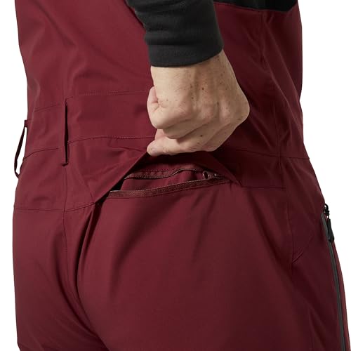 Helly Hansen Herren Legendary Isolierte Latzhose, Marsrot, S – Ansicht 5