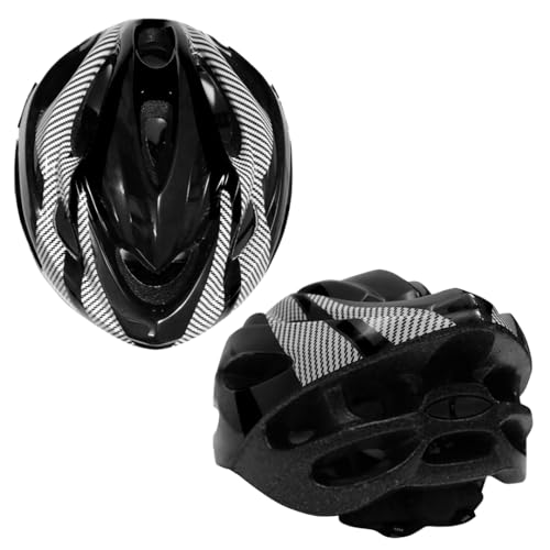 Endless EL1049 Cycle and Skates Helmet with Adjustable Strap | Black | Material: Polycarbonate, EPS | with Inside Cushioning Padding for Comfort | for Adults, Women and Men