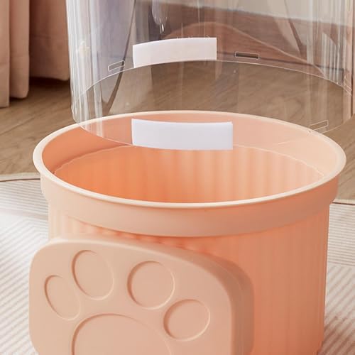 Bac de rangement d'animaux en peluche empilable pour grands doudous