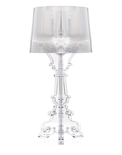 Kartell Bourgie Table Lamp by Ferruccio Laviani Crystal Clear by Kartell