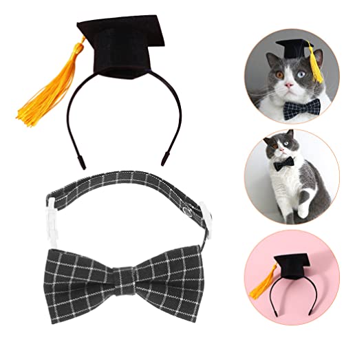 Gorro de graduación para perros pequeño ABOOFAN miniatura 5