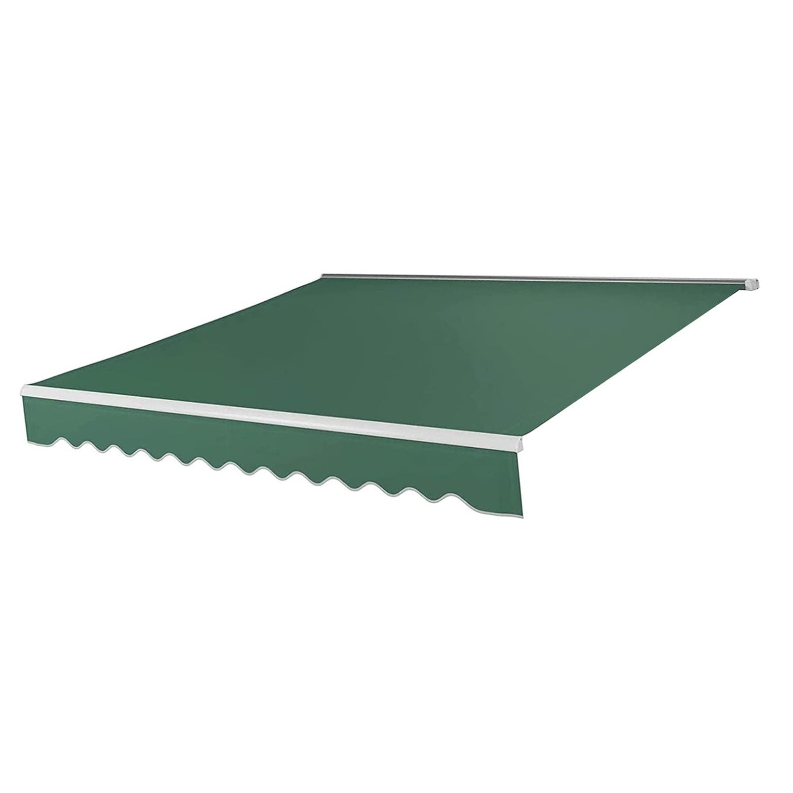 ZFUCMAYL Retractable Awnings Fabric,Replacement Canopy Top Cover Canvas,Many Sizes Polyester Replacement Canvas,Frameless for Window Car Side Deck(9.8x6.5ft)