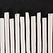 BeYOUtiholics 50 Pcs, White Slate Pencils, Cut From Natural Stone, For Writing, Soil removed Edible, Limestone Chalk Sticks for pica, 3 layer packaging