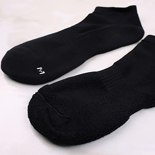 Mens Cushion Ankle Socks 4 Pack Low Cut Cotton Breathable Socks Size 10-13/13-152