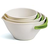 Chef'n SleekStor Pop + Pour Mixing Bowl Set (Arugula and Meringue)