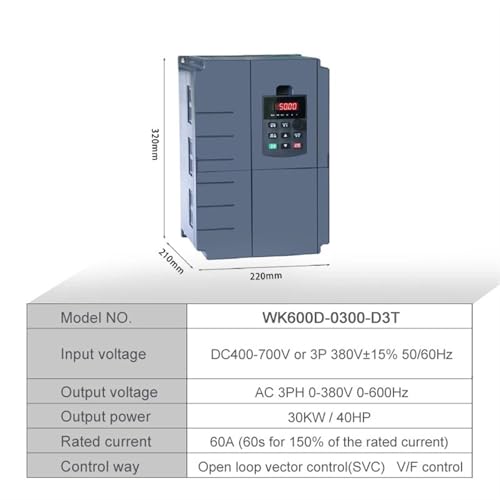 AC 220V/380V 22KW Solar Variable Adjustable Frequency Drive VFD Speed Controller Converter Inverter Motor Drive for 3 Phase Moto(Solar 380V 30kw)