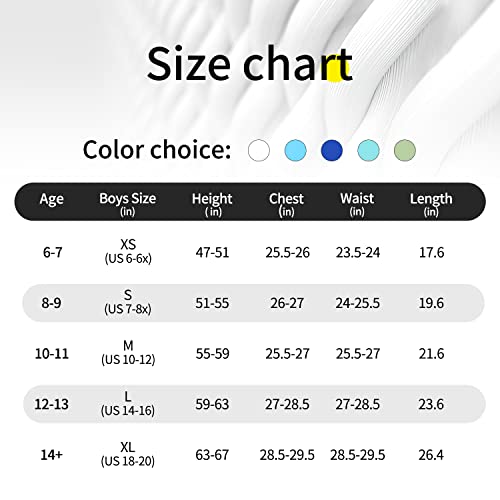 Boys Upf 50+ Long Sleeve Sport Sun Protective Rash Guard Swim Athletic Shirt Outdoor Running #TOP5