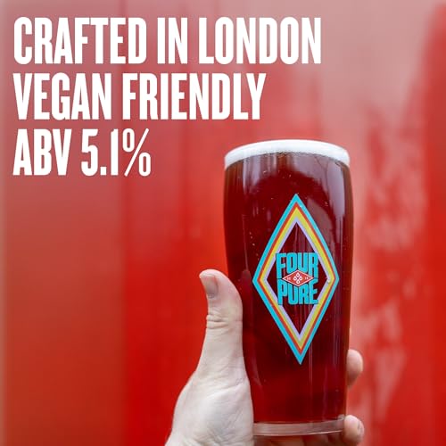 Fourpure Pomegranate IPA – Naturally Brewed Crimson, Bright & Juicy IPA – Vegan Craft Beer (12x440ml Cans) Fourpure Pomegranate IPA - Naturally Brewed Crimson, Bright & Juicy IPA - Vegan Craft Beer (12x440ml Cans) – Fourpure